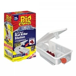 The Big Cheese Ultra Power Block Bait Rat Killer Station