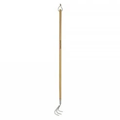 Kent & Stowe Stainless Steel Long Handled 3 Prong Cultivator