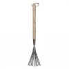 Kent & Stowe Stainless Steel Border Hand Shrub Rake -Webbs Direct Store 1031066