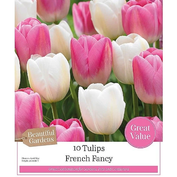 French Fancy Tulip Collection (10 Bulbs) 1 French Fancy Tulip Collection (10 Bulbs)