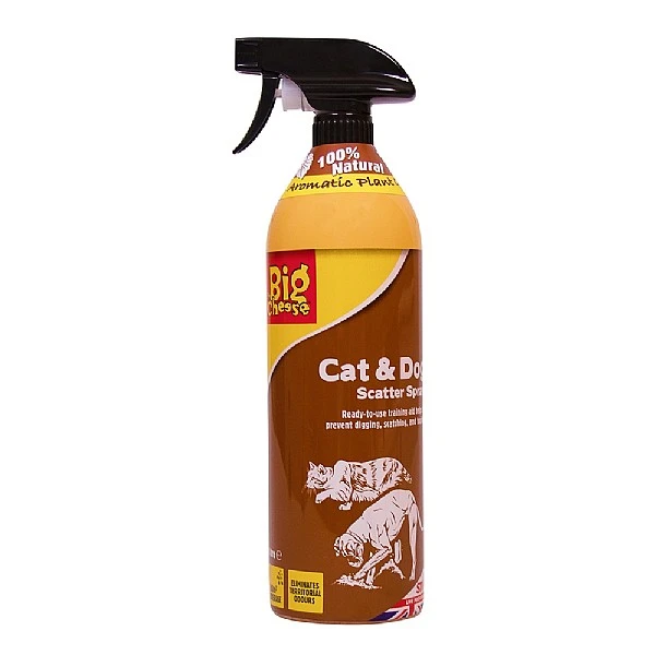 The Big Cheese Cat Scatter Spray - 1L 1 The Big Cheese Cat Scatter Spray - 1L