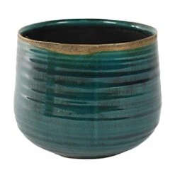 Ivyline Pot Como - Turquoise (Various Sizes) -Webbs Direct Store COMOTUR 2
